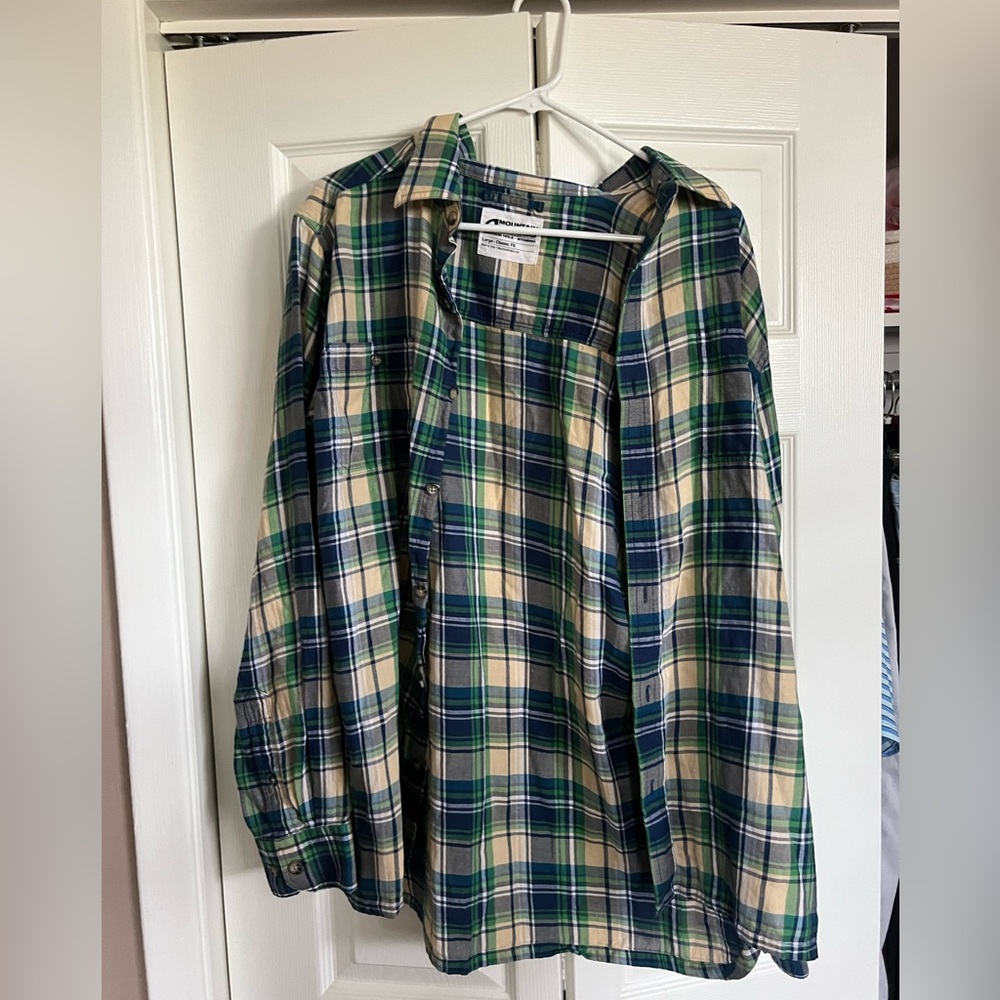 Mountain Khaki Button Down